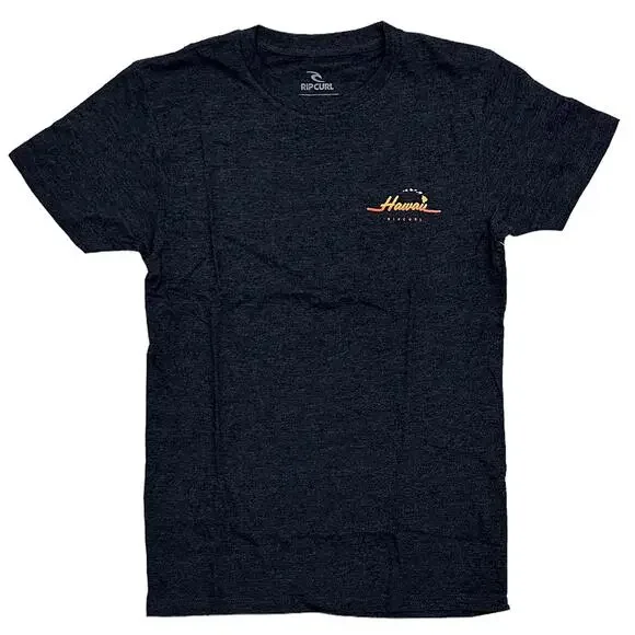 Rip Curl Men's T-Shirt Hawaii Five-O Premium Soft Heather Short Sleeve Tee - Picture 2 of 3